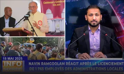 [Info Soirée] : «Ansien gouvernman ki bizin blame pou ranvwa sa bann dimounn la»