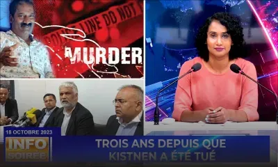 [Info Soirée] : « Mo garson in touye Kistnen »