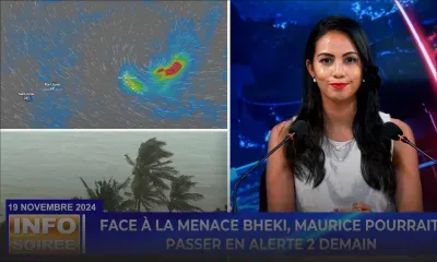 [Info Soirée] : «Li pou pass pli pre ek Moris zedi gramatin»