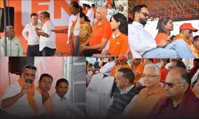 [En images] Le meeting de l'alliance MSM-ML-LM à Vacoas.