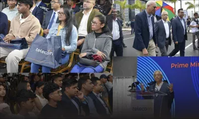 [En images] Lancement du forfait Internet gratuit pour les 18-25 ans au Tribeca Mall