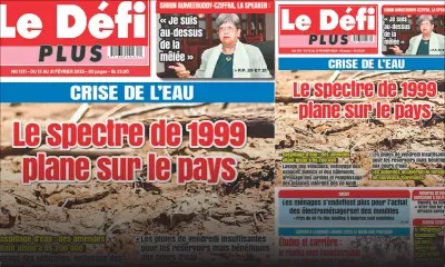 Voici la Une du Défi Plus de ce Samedi 15 Février 2025