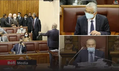 Boolell, Bérenger et Bhagwan suspendus pour le reste de la session parlementaire à moins qu'ils ne présentent leurs excuses