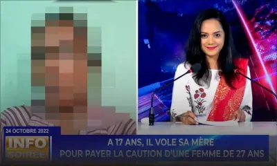 [Info Soirée] : A 17 ans, il vole sa mère pour payer la caution d’une femme de 27 ans