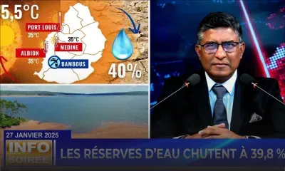 [Info Soirée] : « Les réserves d’eau chutent à 39,8 % »