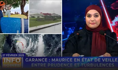 [Info Soirée] : Garance : Maurice en état de veille, entre prudence et turbulences