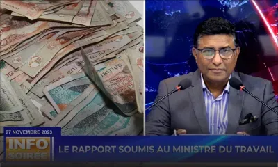 INFO SOIREE : Un revenu minimum de Rs 17 000 envisagé dès janvier 2024