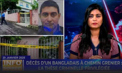 [Info Soirée] : « Enn Bangladais finn mor trangle dan lakaz li ti lwe »