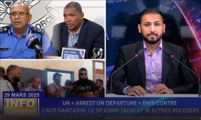 [Info Soirée] : « pe soupsonn zot de konplo, posesion ladrog ek falsifikasyon prev »