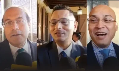 Remaniement : réactions de Steven Obeegadoo, Soodesh Callichurn et Vikram Hurdoyal