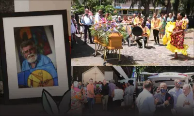 [En images] Funérailles de Vaco Baissac : adieu l’artiste
