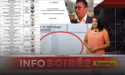 Info Soirée : un bulletin de vote retrouvé, l’électeur avait voté bloc