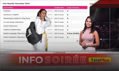 [Info Soirée] A 15 ans, elle passe de la Form 4 au Lower Six avec 4 distinctions et 4 «credits»
