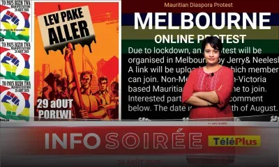 [Info Soirée] Marche citoyenne de Bruneau Laurette : la diaspora mauricienne dans 11 pays se mobilise
