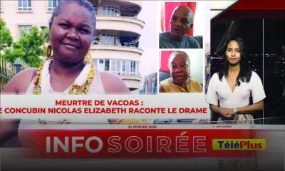 [Info Soirée] Meurtre à Vacoas - Le concubin Nicolas Elizabeth raconte le drame : «Linn pwayard li plizir fwa apre linn sove»