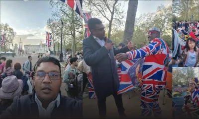 Couronnement de Charles III : Le Mauricien Manveer Nasapen nous fait vivre l’ambiance près de Buckingham Palace