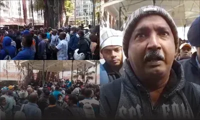 BCE Co Ltd sous liquidation : des employés rassemblés au jardin de la Compagnie