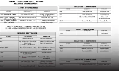 Pèlerinage du Père Laval 2025 : tout savoir sur les messes et processions  