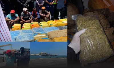 [En images] Saisie de drogue au large de Pointe-aux-Canonniers : quatre Mauriciens et six Malgaches arrêtés 
