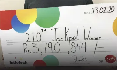 Loto : un habitant de Goodlands remporte Rs 3,7 millions