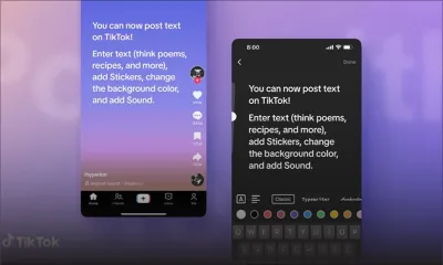 Réseaux sociaux : TikTok lance une fonction pour concurrencer X