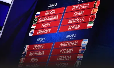 Mondial-2018/Tirage : les favoris épargnés, match d'ouverture Russie-Arabie Saoudite