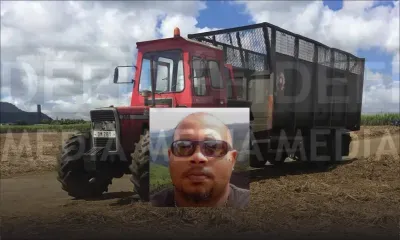 En essayant d’arrêter son véhicule : Yanick Armance meurt sous un tracteur à un mois de ses noces
