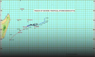 Météo : la forte tempête Berguitta «représente une menace imminente pour Maurice»