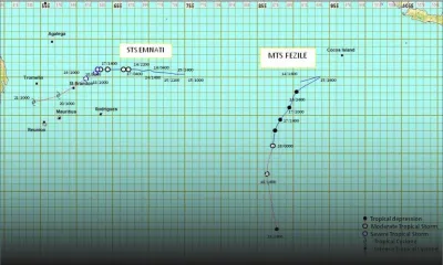 Emnati : un avertissement de cyclone de classe 1 en vigueur à Maurice 
