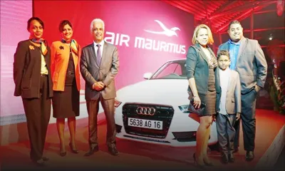 Travel Extravaganza by Air Mauritius: MP Patrice Armance wins Audi A5