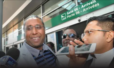 Kailash Trilochun quitte l’aéroport en homme libre : «Il fait beau, je rentre chez moi»
