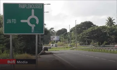 Construction du Fly Over de Terre-Rouge : fermeture de route signalée 