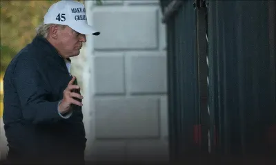 Au moment de l'annonce de sa défaite, Trump était à son club de golf