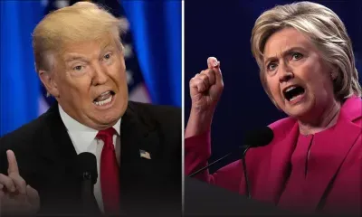 Face à Trump, Clinton défend "la parole" de l'Amérique