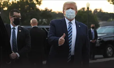 Trump ne présente "pas de symptôme" du Covid-19 