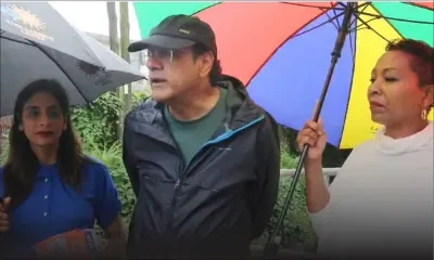 No 17 : les trois candidats de l'Alliance Lepep en mode porte-à-porte