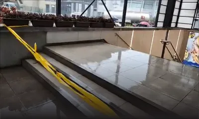 Avis de fortes pluies : le tunnel du Caudan fermé