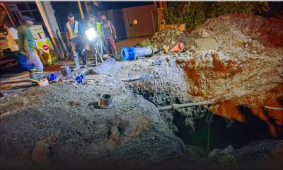 Rivière-Noire : des ingénieurs évoquent des difficultés à réparer le tuyau 