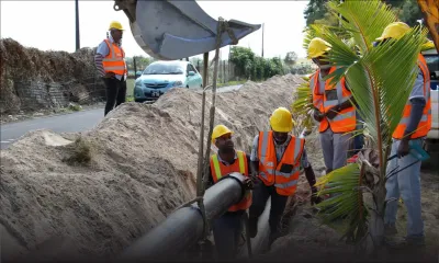 En sept semaines : 7,1 km de tuyaux remplacés par la Central Water Authority