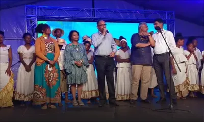 «Dime dilo pou koule dan tou robine Le Morne», annonce Alan Ganoo