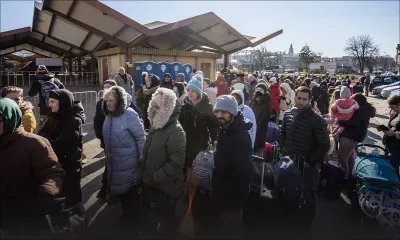 Plus de 3,3 millions de personnes ont déjà fui l'Ukraine