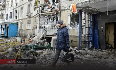 Deux morts, six blessés dans les frappes russes sur Kiev