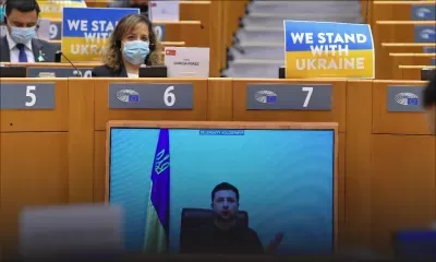 Zelensky demande aux Européens de "prouver qu'ils sont avec l'Ukraine"