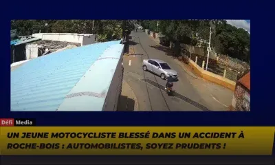 Un jeune motocycliste blessé dans un accident à Roche-Bois : automobilistes, soyez prudents !