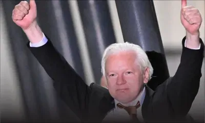 Julian Assange, désormais libre, de retour dans son Australie natale