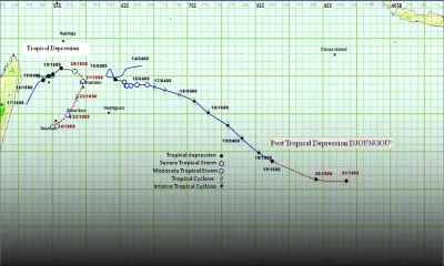 Tempête tropicale modérée Eleanor : Maurice pourrait passer en alerte cyclonique de classe 1 ce mardi