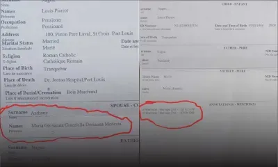 Erreurs administratives de l'état Civil : une veuve découvre le nom d’une autre femme sur l’acte de décès de son époux