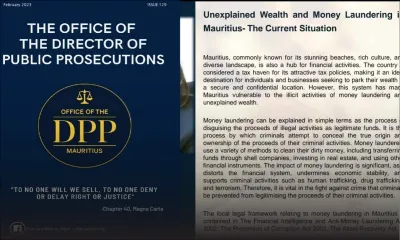 Newsletter du DPP : l’affaire Franklin, le blanchiment d’argent et la richesse inexpliquée évoqués