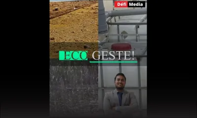 Frappé par la sècheresse, ce collège a recueilli 16 000 L d’eau à travers un geste simple