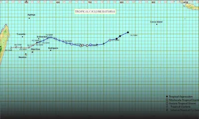 L'alerte 3 maintenue : Batsirai est devenu un cyclone tropical intense